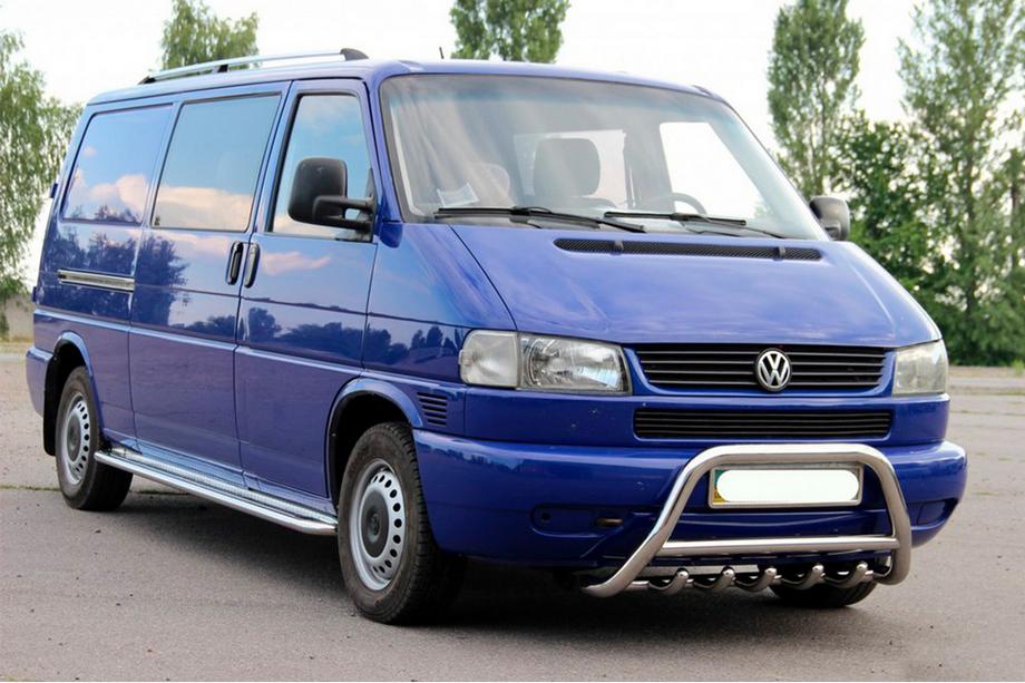 Volkswagen T4 Transporter 1990-2003 Frontbügel WT003 60mm Edelstahl 60mm, ohne Schriftzug Foto 5