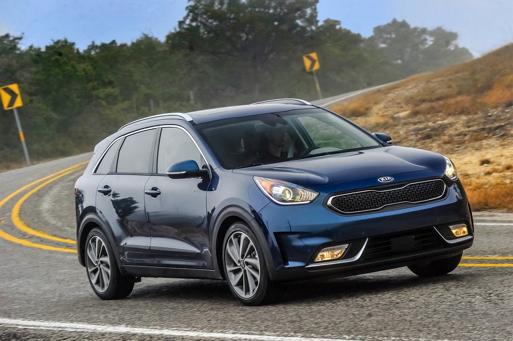Die Ukrainer bieten Hybrid-Crossover-SUV Kia Niro zu einem niedrigeren Preis
