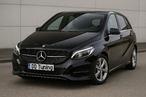 Mercedes B-class W246 2011-2018 Frontgrill Diamond Black (2015-2018) Foto 1