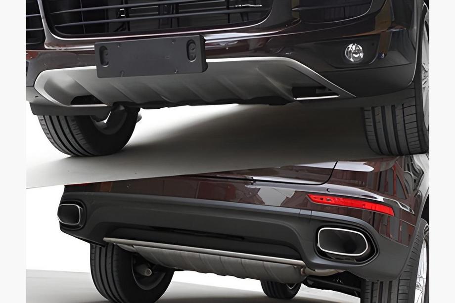 Porsche Cayenne 2010-2017 Front- und Heckstoßstangenabdeckungen (2015-2017) Foto 1