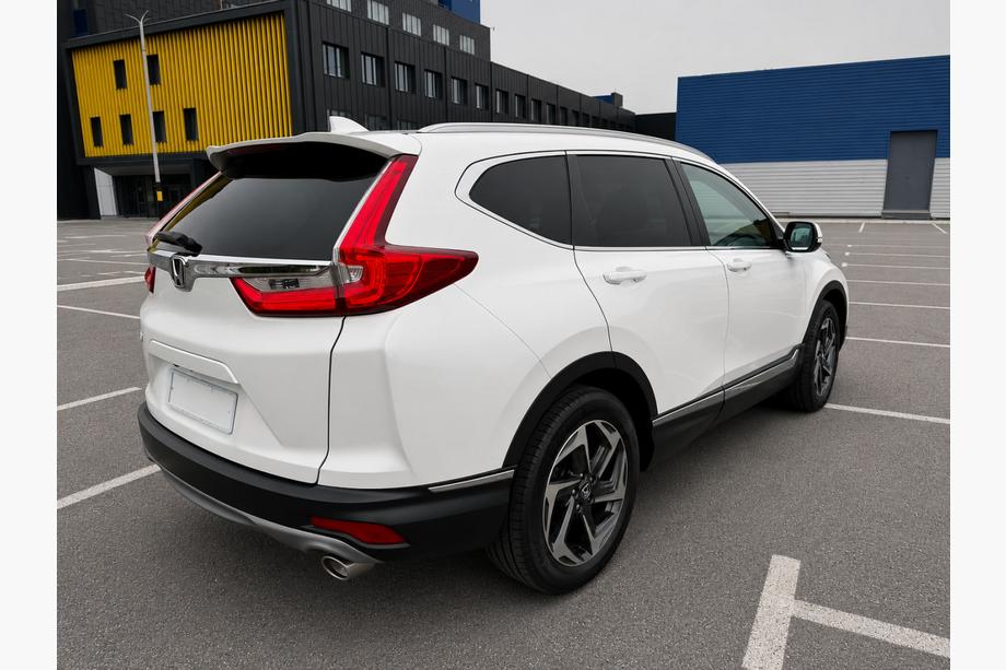Honda CRV 2017-2022 Integrierte Dachreling grau OEM (Aluminium, Schraubmontage) Foto 2