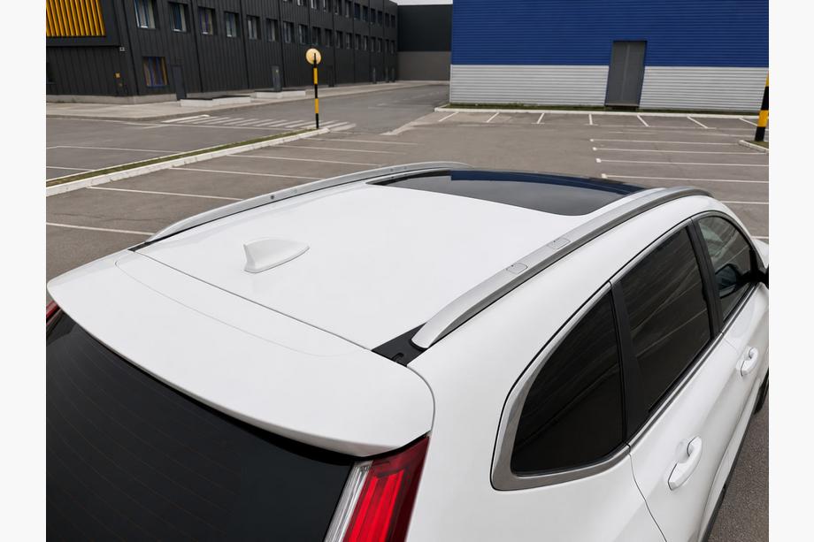 Honda CRV 2017-2022 Integrierte Dachreling grau OEM (Aluminium, Schraubmontage) Foto 3