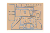 Volvo XC90 2002-2014 Armaturenbrett Abdeckungen Holz Foto 2
