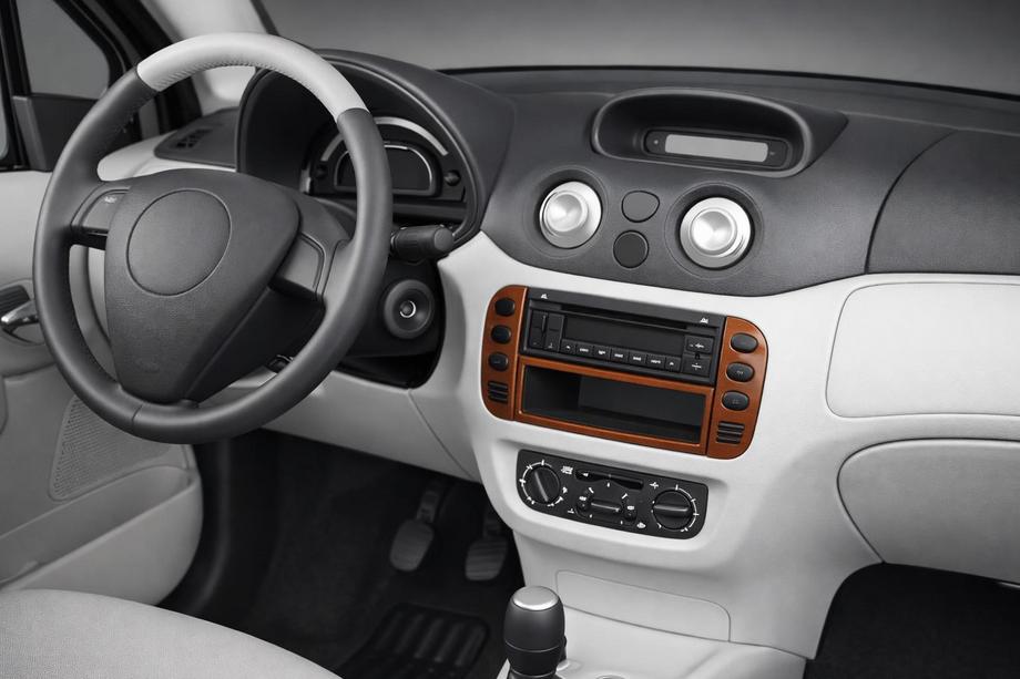 Citroen C-3 2002-2009 Armaturenbrett Abdeckungen (2001-2004) Holz Image