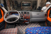 Fiat Ducato 1995-2006 Armaturenbrett Blenden (Meric, 1995-2002) Aluminium Foto 1