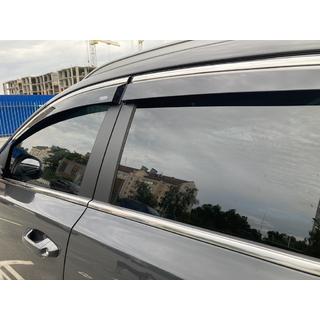 Windabweiser mit Chromleisten (4 Stk, Niken) Kia Sportage 2015-2021 Foto 2