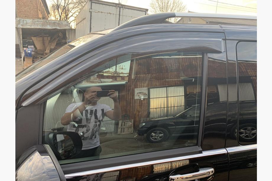 Mercedes Vito/V-class W447 2014- Windabweiser (2 Stk, Niken) Foto 10
