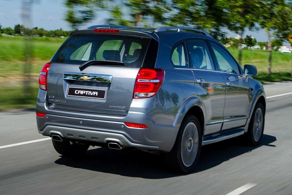 Durchsuchen Sie die aktualisierte Crossover Chevrolet Captiva