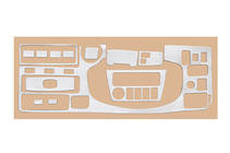 Toyota Rav 4 1996-2001 Armaturenbrett Abdeckungen Foto 3