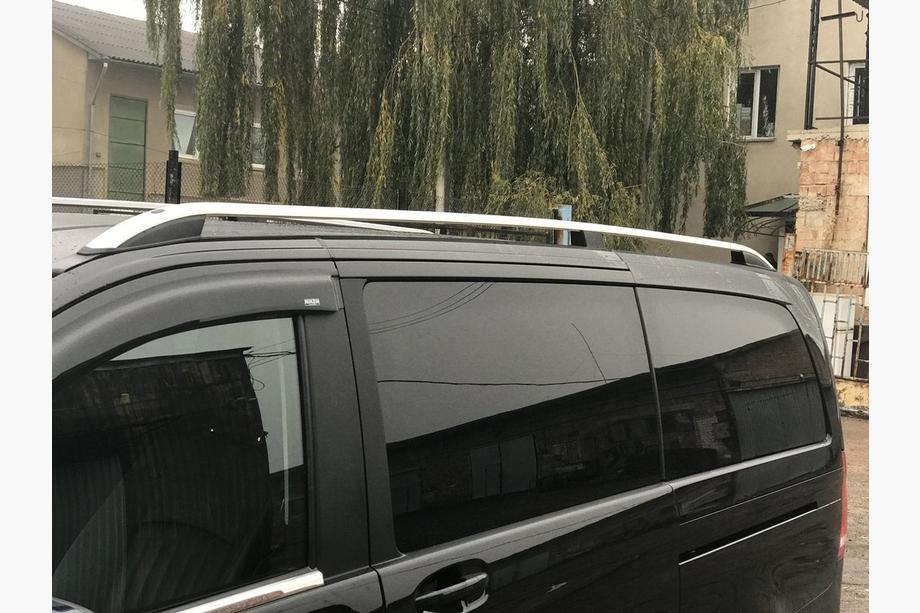 Mercedes Viano 2004-2014 Dachreling grau Skyport (Vollmetall) Langer Radstand (EXTRALONG) Foto 5