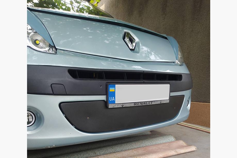 Renault Kangoo 2008–2020 Winter Kühlergrill unten (2008-2013) Glänzend Foto 5