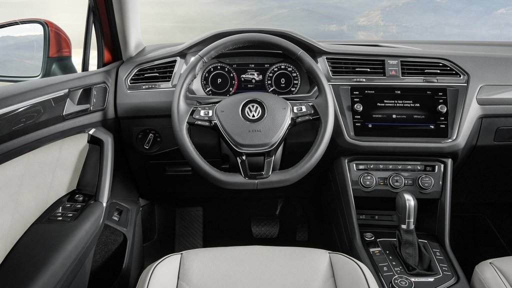Übersicht der aktualisierten Volkswagen Tiguan
