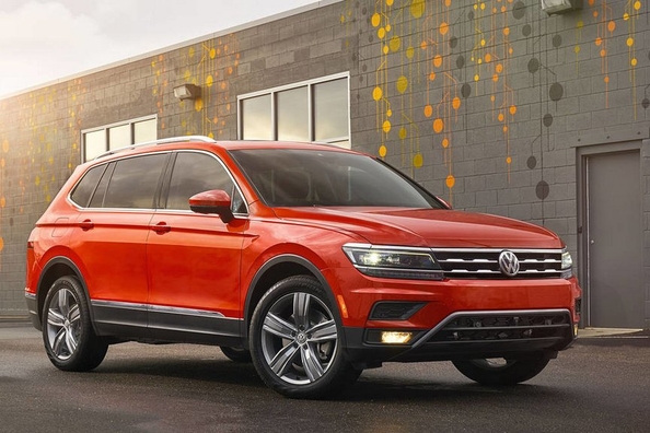 Übersicht der aktualisierten Volkswagen Tiguan