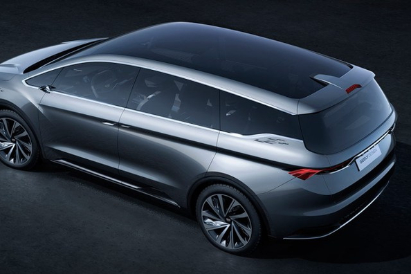 Geely plant, seine erste Großraumlimousine
