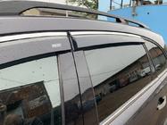 Chevrolet Captiva 2006-2019 Windabweiser mit Chromleiste (4 Stk, Niken) Foto 3