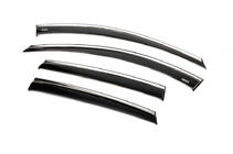 Chevrolet Captiva 2006-2019 Windabweiser mit Chromleiste (4 Stk, Niken) Foto 10