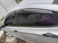 Hyundai Accent 2011-2017 Windabweiser mit Chromleiste SD (4 Stk, Niken) Foto 3