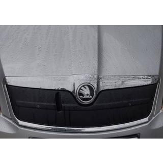 Winterabdeckung für Kühlergrill (oben) Skoda Octavia II A5 2010-2013 Foto 2
