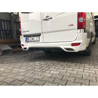 Heckstoßstangenabdeckung V2 (grundiert zum Lackieren) Mercedes Sprinter W906 2006–2018 Foto 3