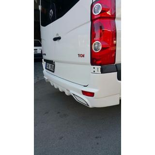 Heckstoßstangenabdeckung V2 (grundiert zum Lackieren) Mercedes Sprinter W906 2006–2018 Foto 4