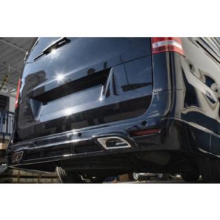 Heckstoßstangenabdeckung V2 (grundiert zum Lackieren) Mercedes Vito/V-class W447 2014- Foto 3