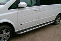 Mercedes Vito/V-class W447 2014- Seitenschweller Fullmond (2 Stk., Alu) Foto 2