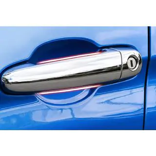 Chrom Türgriffblenden (4 Stk, Edelstahl) BMW 5 Series E60/E61 2003-2010 Foto 1
