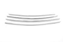 Volkswagen Amarok 2010-2022 Chrom Kühlergrill Blenden 2010-2016 (schmale Streifen, 4 Stk, Edelstahl) Carmos - Türkischer Edelstahl Foto 3