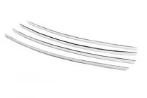 Volkswagen Amarok 2010-2022 Chrom Kühlergrill Blenden 2010-2016 (schmale Streifen, 4 Stk, Edelstahl) Carmos - Türkischer Edelstahl Foto 4