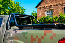 Isuzu D-Max 2011-2019 Überrollbügel für Karosserie (schwarz) 76mm Foto 3