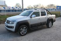 Volkswagen Amarok 2010-2022 Türleisten OmsaLine (6 Stk, ABS) Foto 6