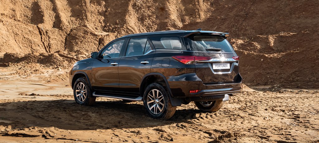 Übersicht 7-Sitzer-SUV Toyota Fortuner