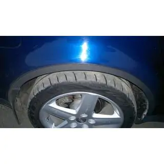 Radlaufverbreiterungen (4 Stk, schwarz) Audi A6 C5 2001-2004 Foto 3