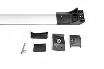 Nissan Qashqai 2007-2010 Dachträger für Reling ohne Schloss Flybar V1 (2 Stk) Foto 6