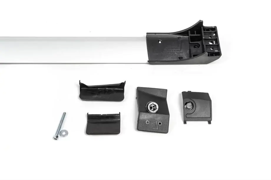 Renault Dokker 2013-2022 Dachträger für Reling ohne Schloss (2 Stk) Schwarz Foto 6