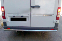Mercedes Sprinter W901/902/903/904/905 1995–2006 Heckbügel AK002 (Edelstahl) Foto 1