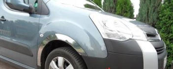 Citroen Berlingo 2008-2018 Radlaufleisten Edelstahl (4 Stk) Foto 9