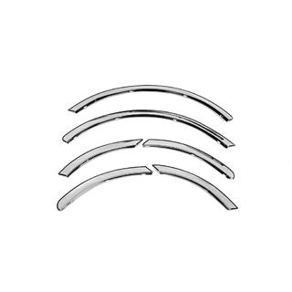Radlaufverkleidungen (4 Stk, Edelstahl) Fiat Doblo I 2005-2010 Foto 2