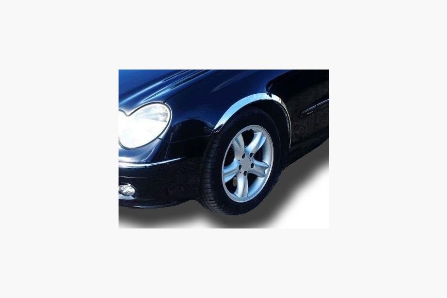 Mercedes CLK W208 1997-2002 Radlaufverkleidungen (4 Stk, Edelstahl) Foto 9