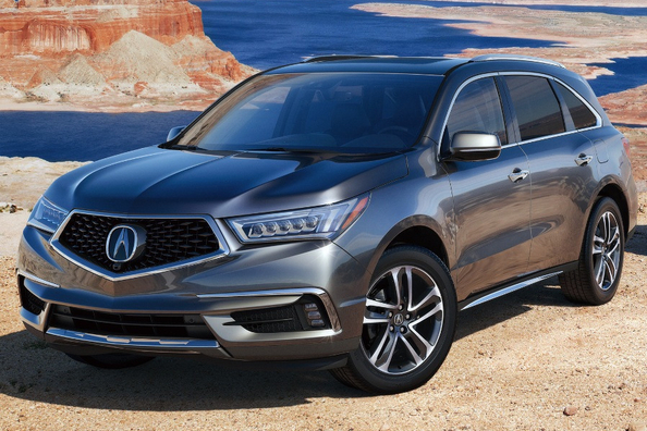 Übersicht der Acura MDX Crossover