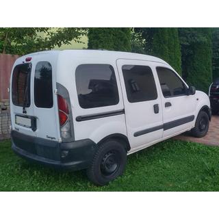 Radlaufverbreiterungen (4 Stk, schwarz) Renault Kangoo 1998-2008 Foto 4