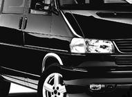 Volkswagen T4 Transporter 1990-2003 Radlaufverkleidungen (4 Stk, Edelstahl) Foto 3