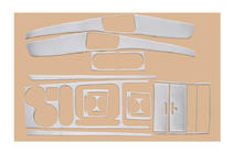 Kia Sorento I BL 2002-2009 Armaturenbrett Blenden Variante 1 (2003-2007) Aluminium Foto 5
