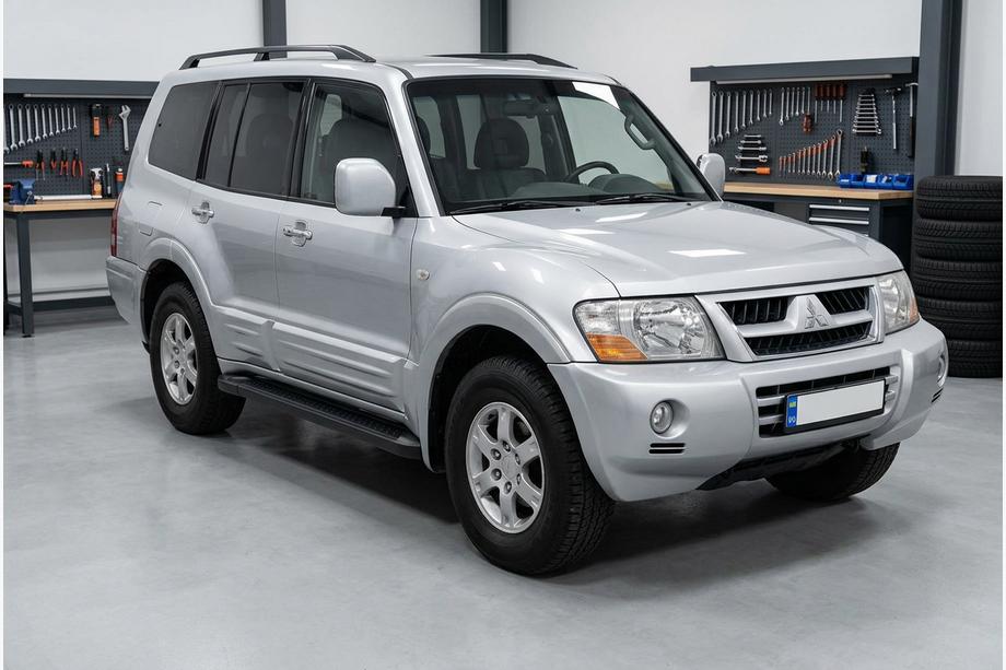 Mitsubishi Pajero Wagon III 1999-2006 Trittbretter Allmond Black (2 Stk., Aluminium) Foto 1