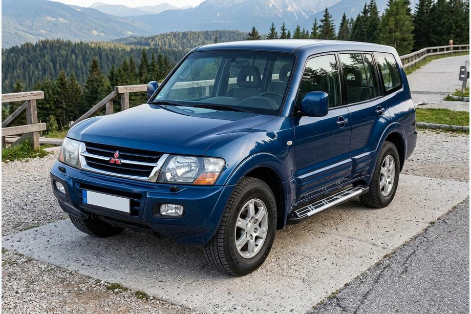Mitsubishi Pajero Wagon III 1999-2006 Seitenschweller Sunrise (2 Stk., Aluminium) Foto 1