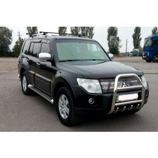 Frontbügel QT007 (Edelstahl) Mitsubishi Pajero Wagon III 1999-2006 Foto 3