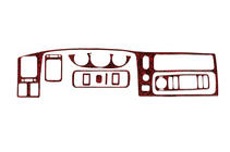 Mitsubishi Pajero Sport 1996-2007 Armaturenbrett Abdeckungen (2002-2007) Aluminium Foto 2