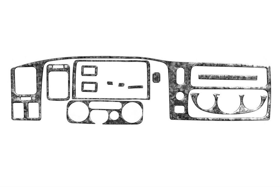 Mitsubishi Pajero Sport 1996-2007 Armaturenbrett Abdeckungen (1996-2002) Foto 3