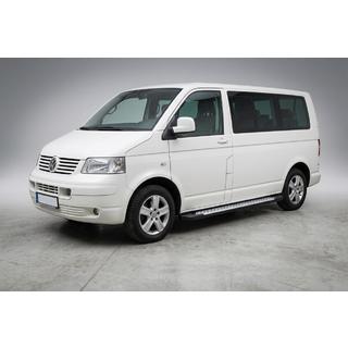 Trittbretter X5-Typ (2 Stk., Aluminium) Volkswagen T5 Caravelle 2004-2010 Foto 1