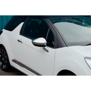 Spiegelabdeckungen (2 Stk., Edelstahl) Citroen C-3 2009–2016 Foto 4